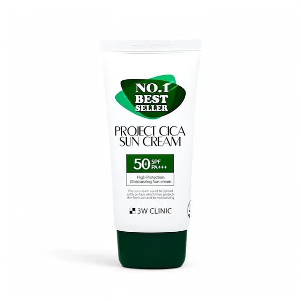 3W Clinic Project Cica Sun Cream SPF50+ PA+++‍