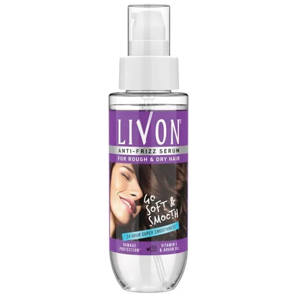 Livon Serum Anti-frizz Serum  For Rough & Dry Hai - 50ml