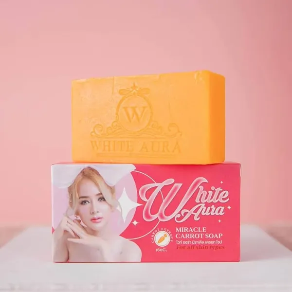 WHITE AURA Carrot Soap - 100g