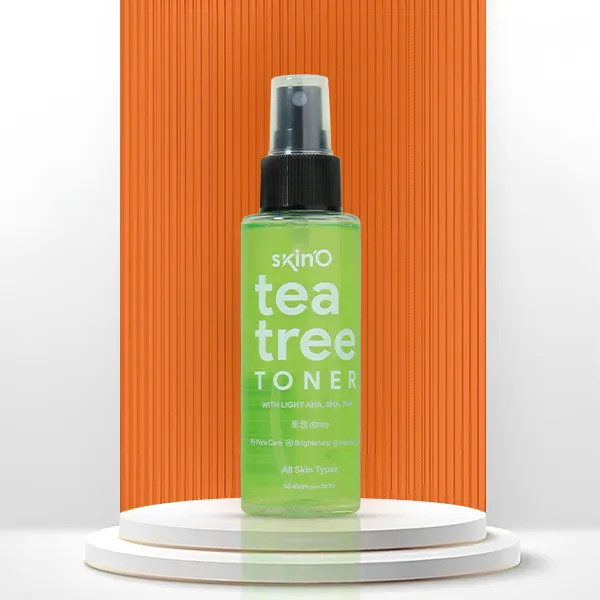 Skin’O Tea Tree Toner With (Light AHA, BHA)-100ml