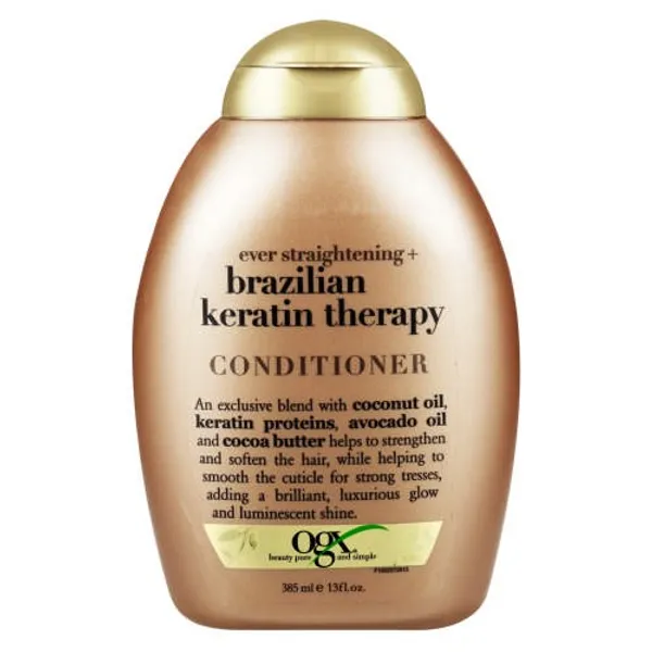 OGX Brazilian Keratin Smooth Conditioner - 385ml