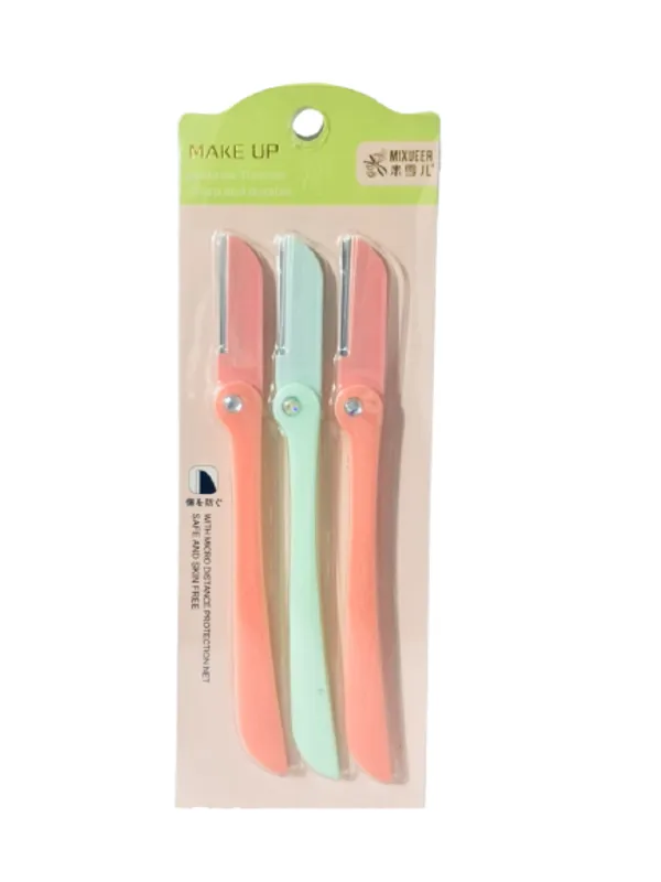 Mixueer Eyebrow 3 Pcs Razor