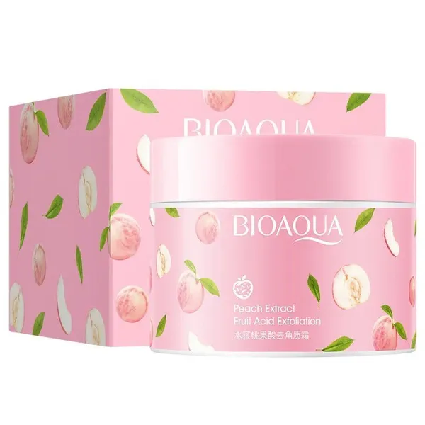 BIOAQUA Peach Fruit Acid Exfoliating Cream - 140g