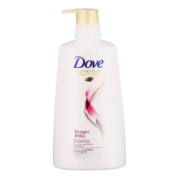 Dove Straight & Silky Shampoo - 680ml