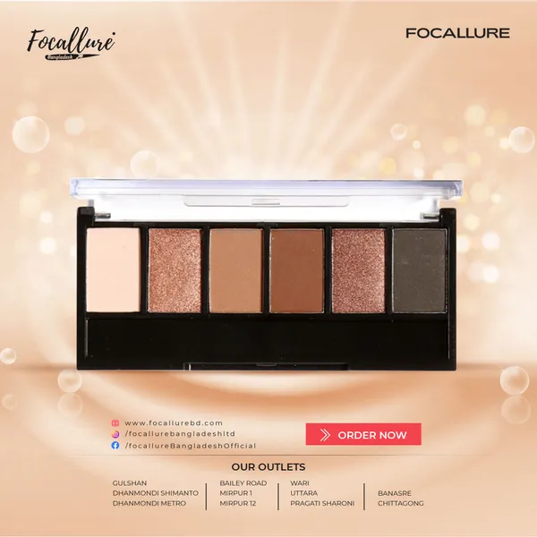 Focallure Smoky Eye Shadow-FA06