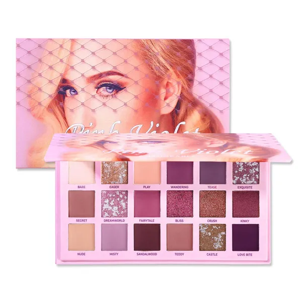UCANBE Changeable Pink Violet Nude Eye Shadow Palette