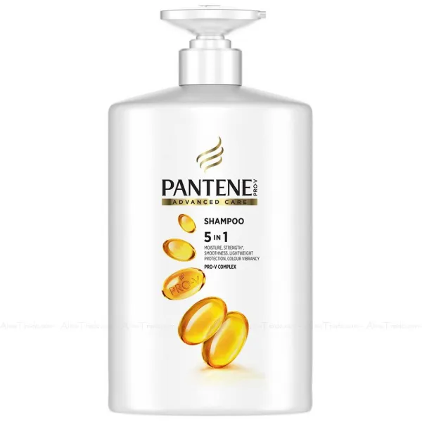 Pantene Advanced Care Shampoo 5 in 1 Pro Vitamin B5 Complex - 1L