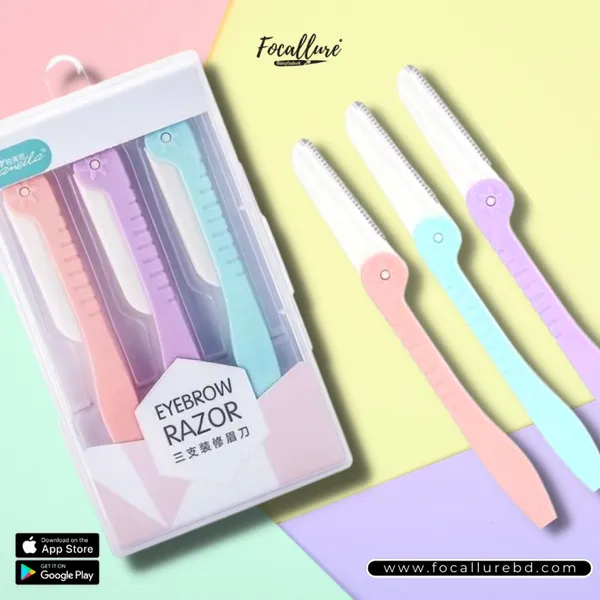 LANEILA EYEBROW RAZOR  3 PCS
