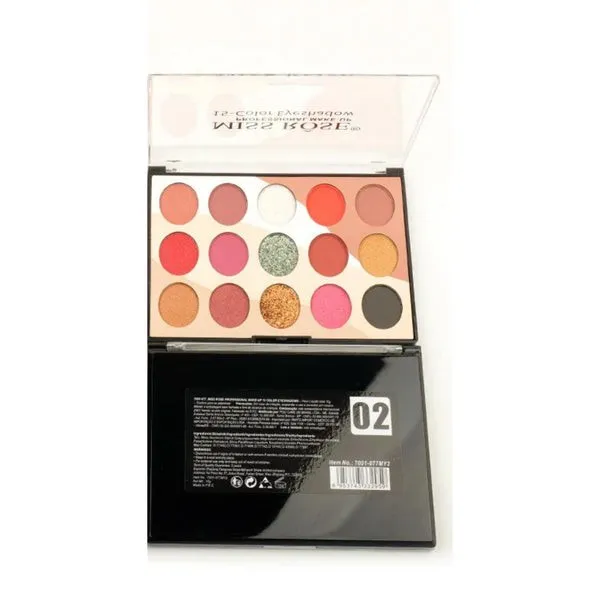 Miss Rose 15 Color Eyeshadow Kit 02
