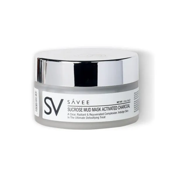 SV' SAVEE Sucrose Mud Mask Activated Charcoal - 30g