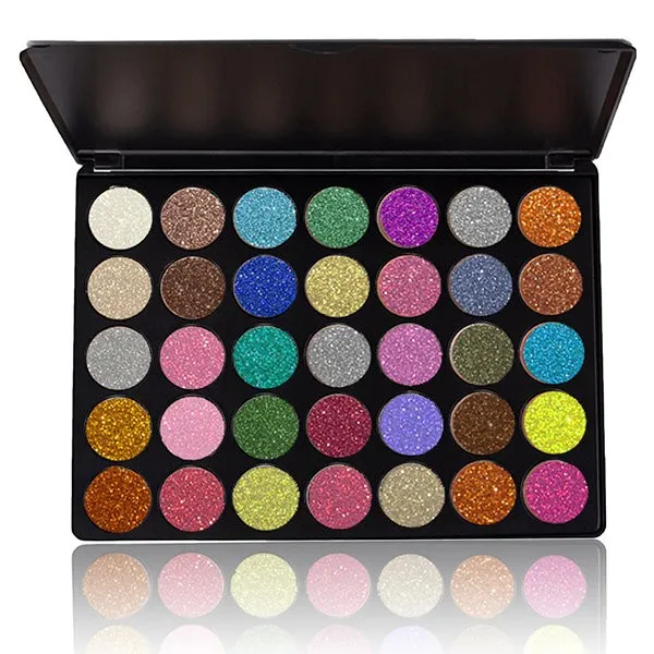 VERONNI 35 COLOR GLITTER EYESHADOW PALETTE