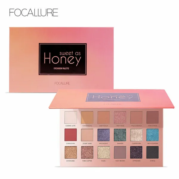 FOCALLURE SWEET AS HONEY Eyeshadow Palette-FA4004