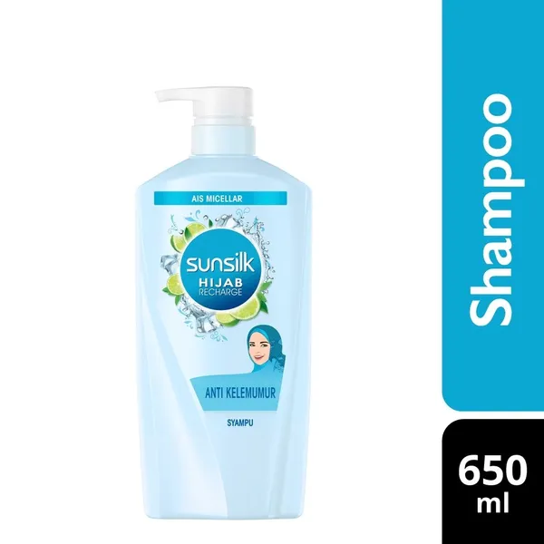 Sunsilk Shampoo Hijab Segar Kelemumur Anti Dandruff - 650ml
