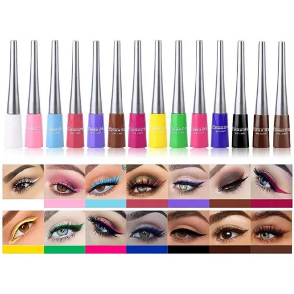 Cmaadu Matte Liquid Eyeliner-14pcs Set