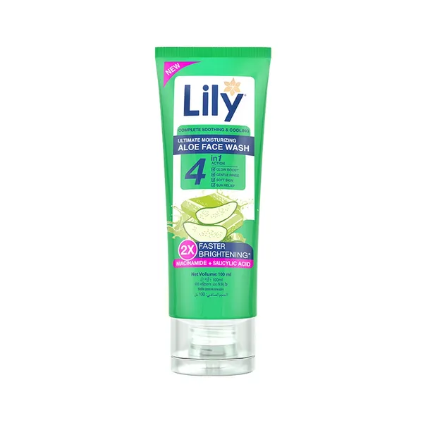 Lily Brightening And Soothing Aloe Face Wash
