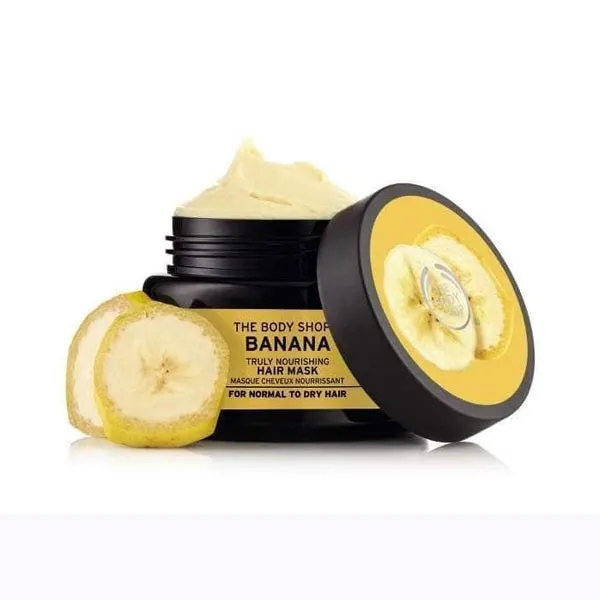 THE BODY SHOP BANANA HAIR MASK - 240ML