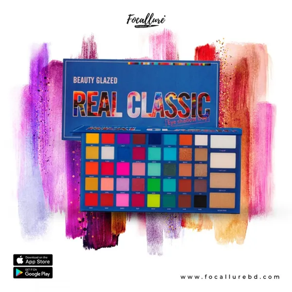 Beauty Glazed Real Classic 44 Color Eyeshadow Tray