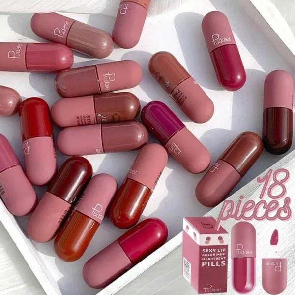 Pudaier mini capsule matte lipstick