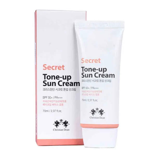 Christian Dean Secret Tone-Up Sun Cream with SPF50+ - 70 ml