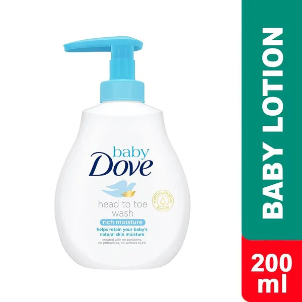 Baby Dove Head to Toe Wash - 200ml