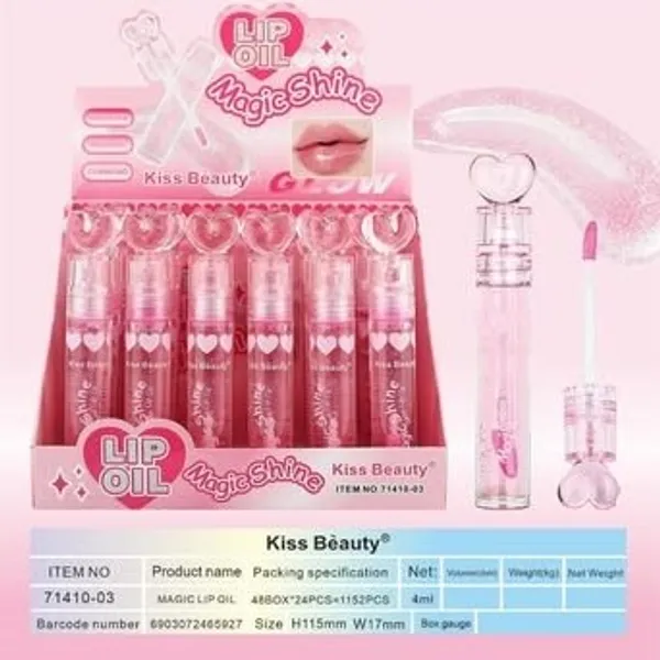 kiss beauty glow magic lip oil