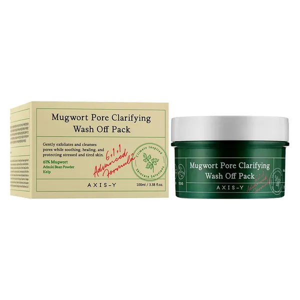 AXIS-Y Mugwort Pore Clarifying Wash Off Pack -100 ml