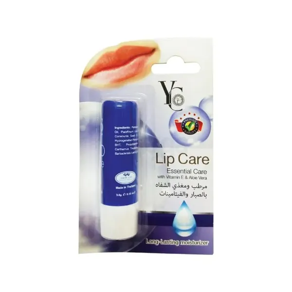 YC Essential Lip Care With Vitamin E & Aloe Vera 3.8g