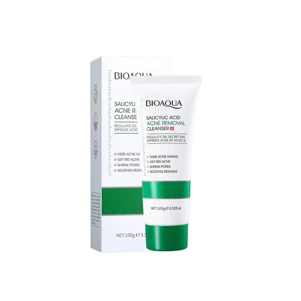 BIOAQUA Salicylic Acid Acne Removal Oil Control Cleanser- 100g