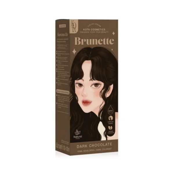 Kota Cosmetics Brunette Hair Color - Dark Chocolate-100ml
