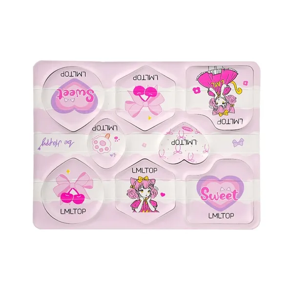 LMLTOP Cute Makeup Powder Puff Set (8pcs)