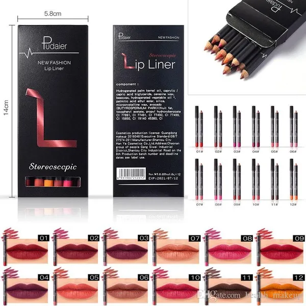 Pudaier lip liner box-Stereoscopic