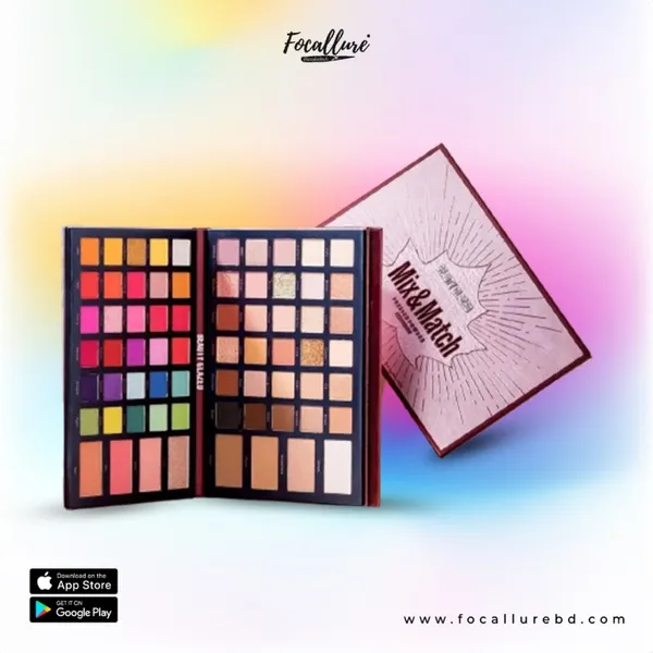 Beauty Glazed Mix & Match 68 Colors Eye shadow Palette
