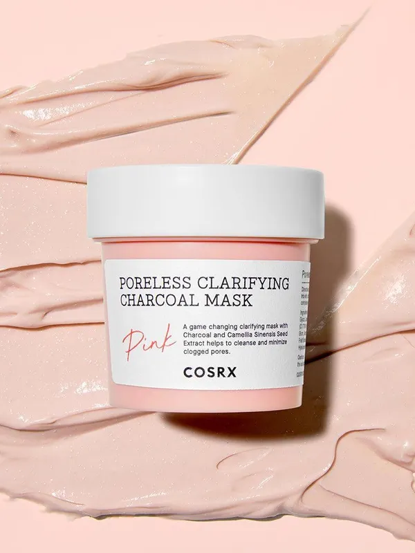 COSRX Poreless Clarifying Charcoal Mask Pink - 110g