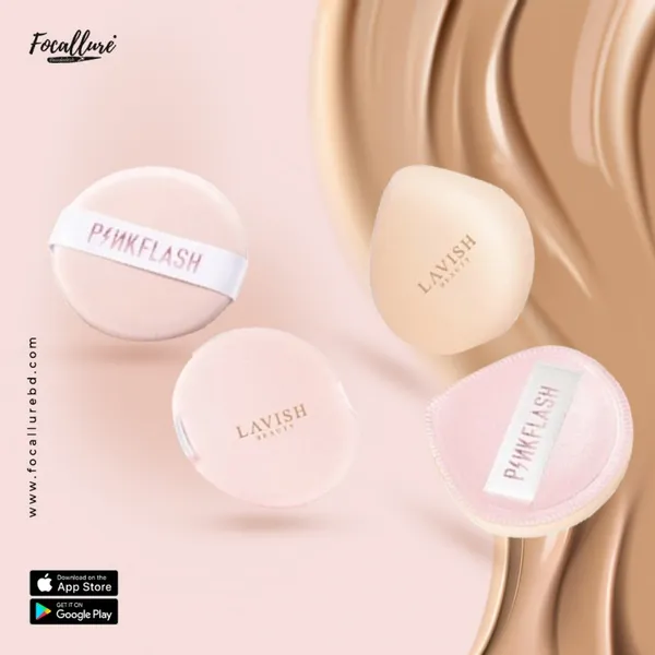 Pink FlashSingle Soft Buff (Puff)