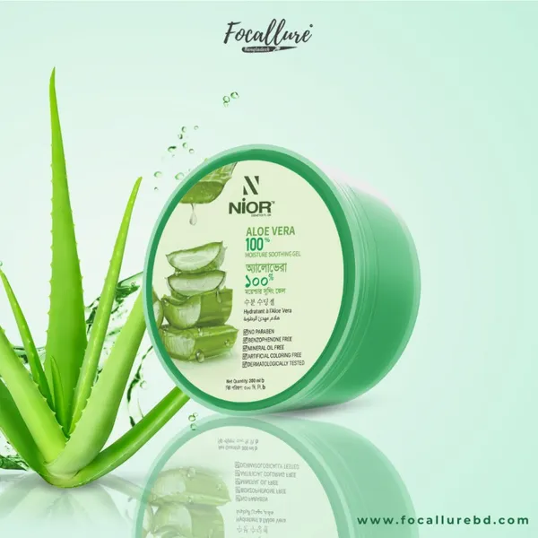 NIOR Aloe Vera 99.99% Moisture Soothing Gel